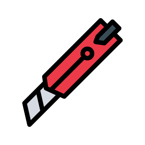 Cutter Generic Outline Color icon