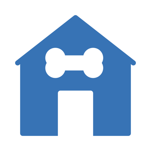 Dog house Generic Blue icon