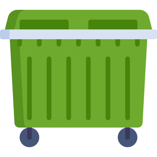 Trash bin Special Flat icon