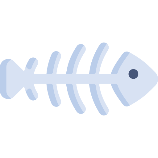 Fish bone Special Flat icon