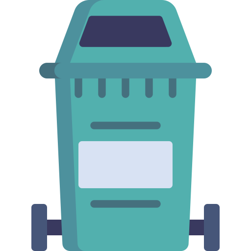 contenedor de basura Special Flat icono
