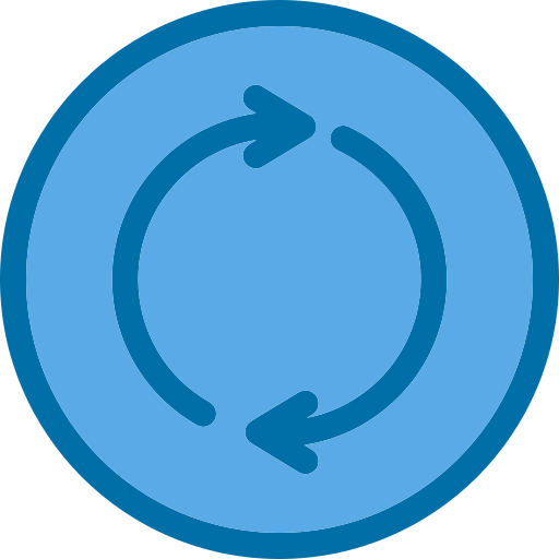 rotatoria Generic Blue icona