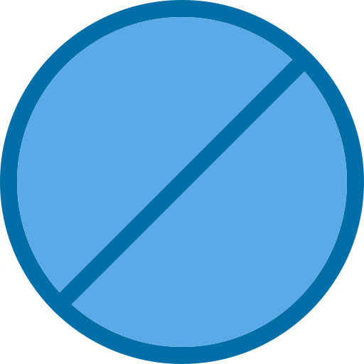 verboten Generic Blue icon