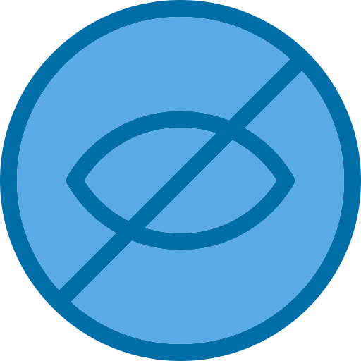 プライバシー Generic Blue icon