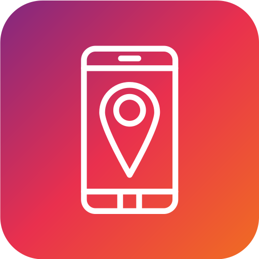 gps Generic Flat Gradient icon