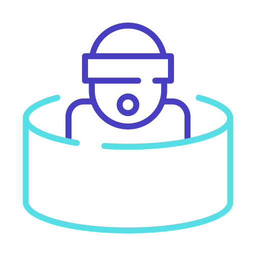 VR technology Generic Outline Color icon