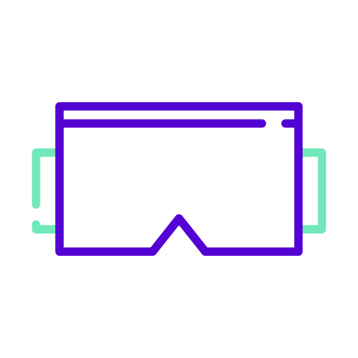 vrメガネ Generic Outline Color icon