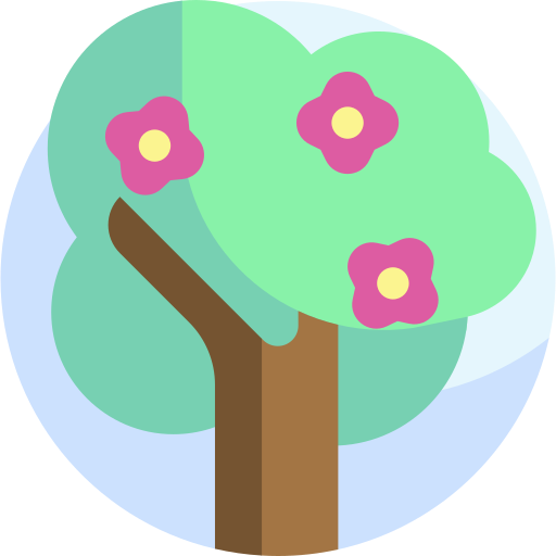 drzewo Detailed Flat Circular Flat ikona