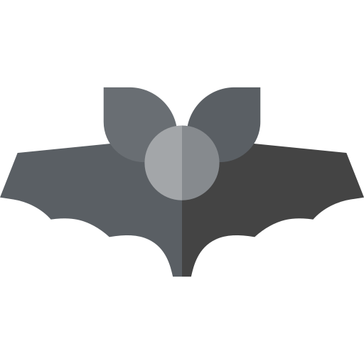 Bat Basic Straight Flat icon