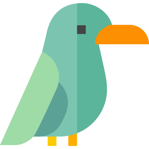 ornitologia Basic Straight Flat icona