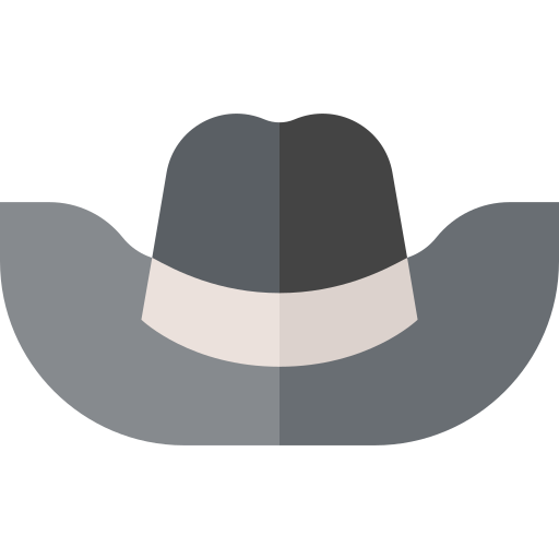 cappello da cowboy Basic Straight Flat icona