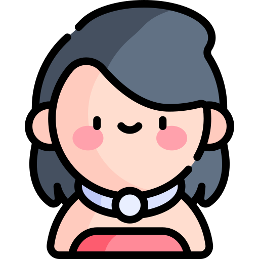 Woman Kawaii Lineal color icon