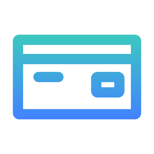 Pay card Generic Gradient icon