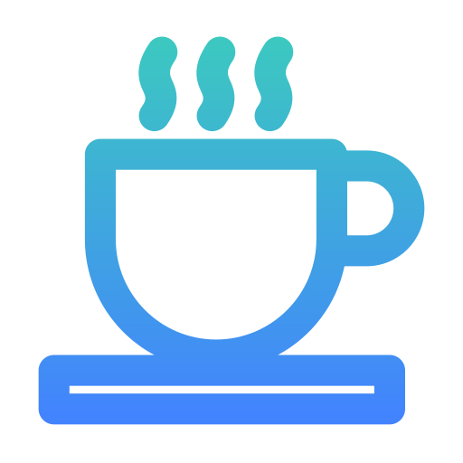 café caliente Generic Gradient icono