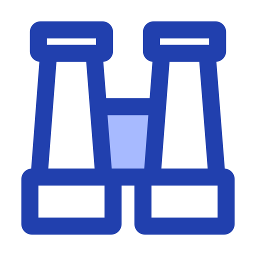 prismáticos Generic Blue icono