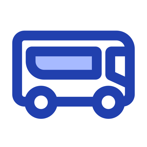 バス Generic Blue icon