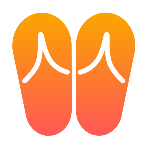 sandalen Generic Flat Gradient icon