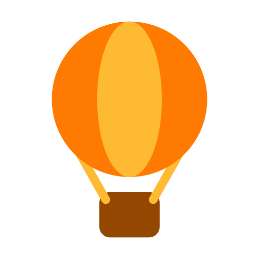 heißluftballon Generic Flat icon