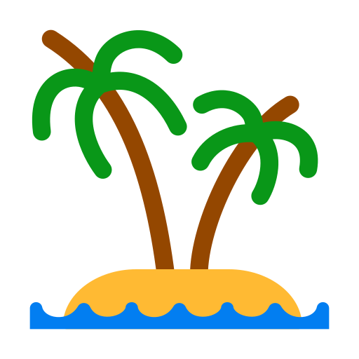 Island Generic Flat icon