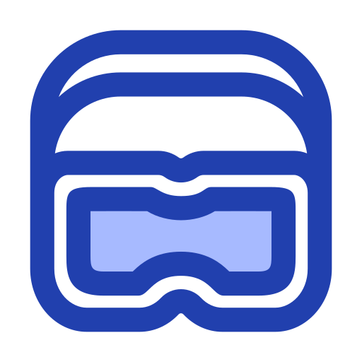 Лыжные очки Generic Blue иконка