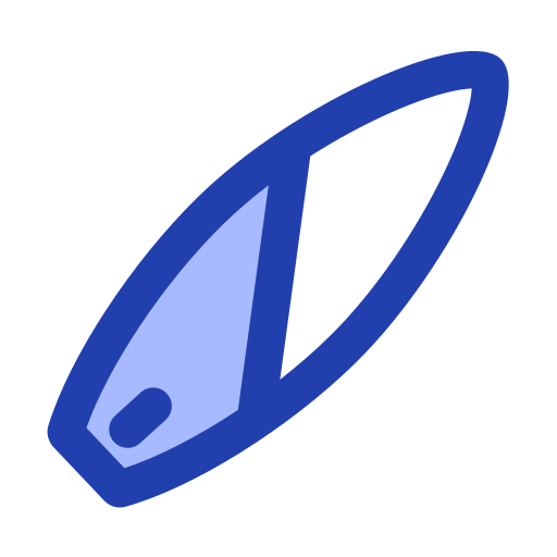 サーフボード Generic Blue icon