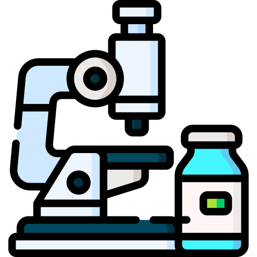 микроскоп Special Lineal color иконка