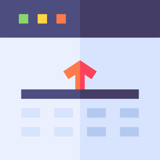 Footer Basic Straight Flat icon