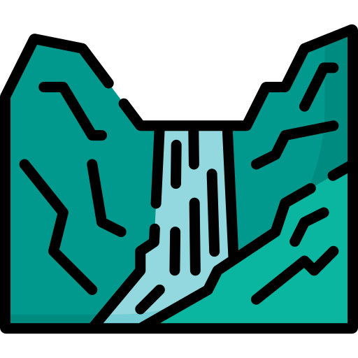 滝 Special Lineal color icon