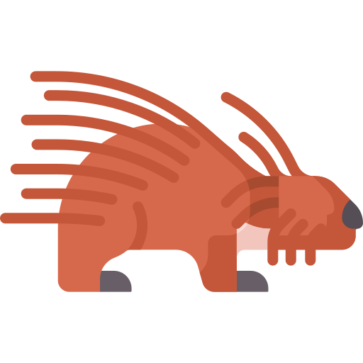 stachelschwein Special Flat icon