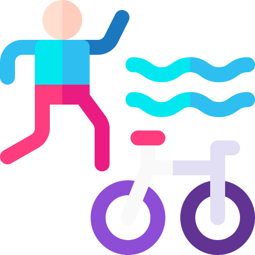 triathlon Basic Rounded Flat ikona