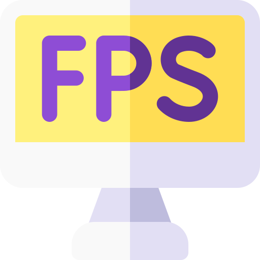 Fps Basic Rounded Flat icon