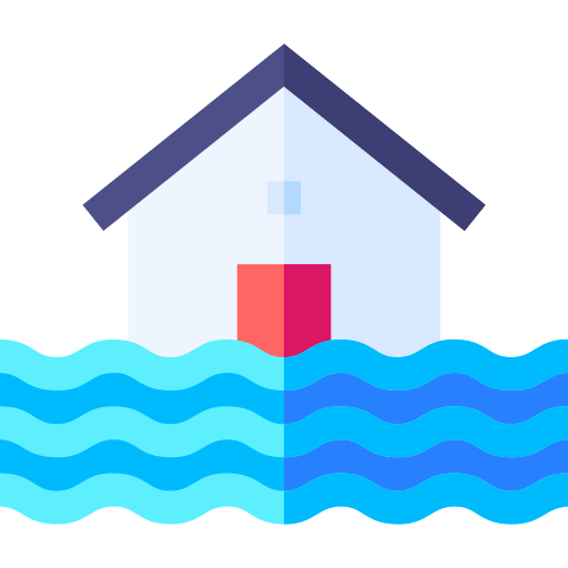 Flood Basic Straight Flat icon