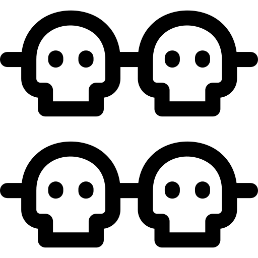 tzompantli Basic Rounded Lineal icoon