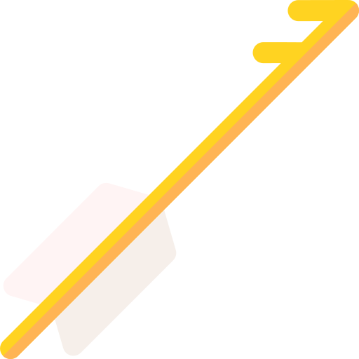flecha Basic Rounded Flat icono