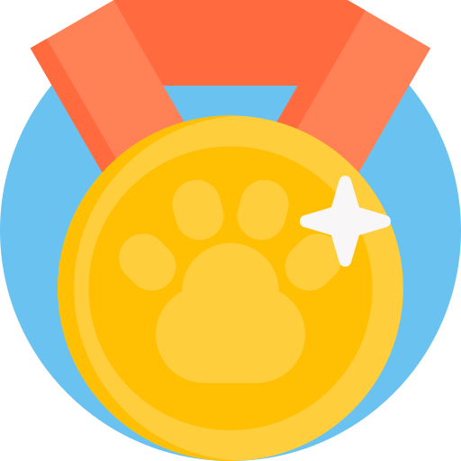 hundewettbewerb Detailed Flat Circular Flat icon