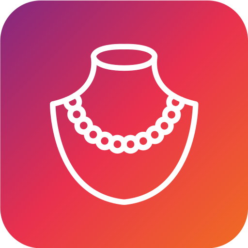 Pearl necklace Generic Flat Gradient icon