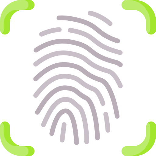 Finger scan Special Flat icon