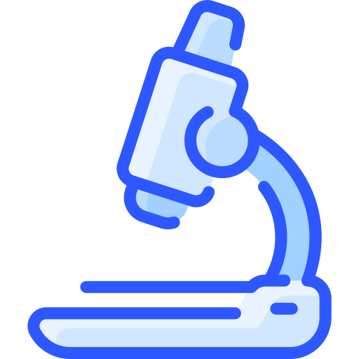 microscope Vitaliy Gorbachev Blue Icône