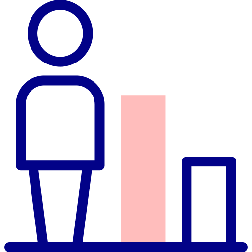 person Detailed Mixed Lineal color icon
