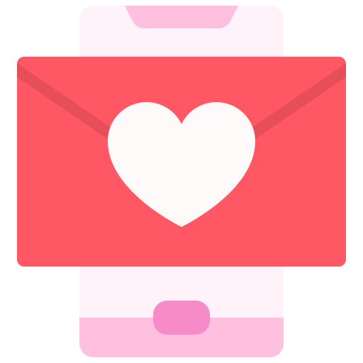 Love message Linector Flat icon