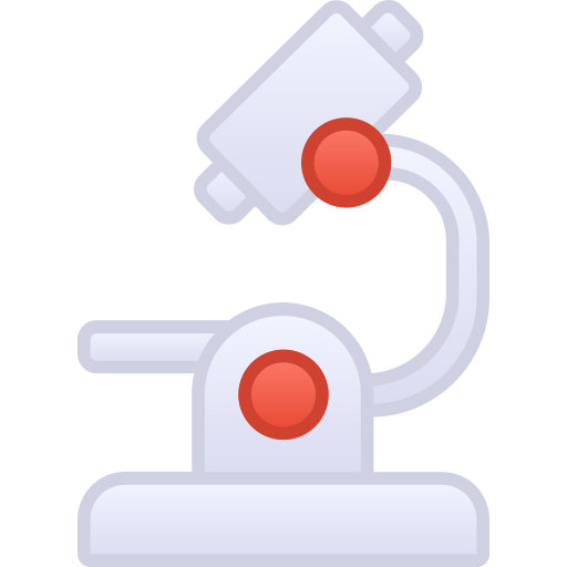 микроскоп Generic Flat Gradient иконка