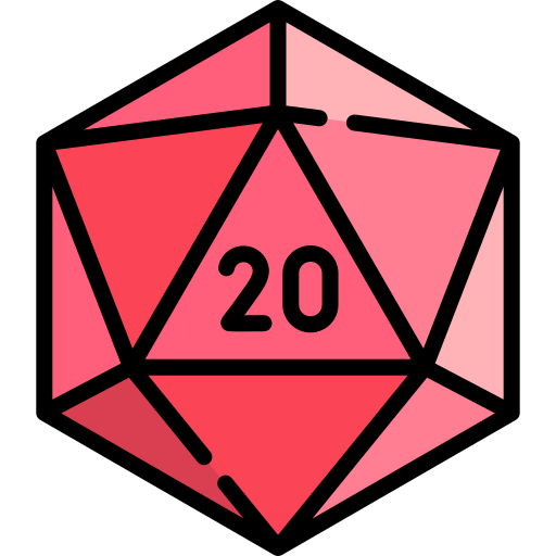 d20 Special Lineal color icon