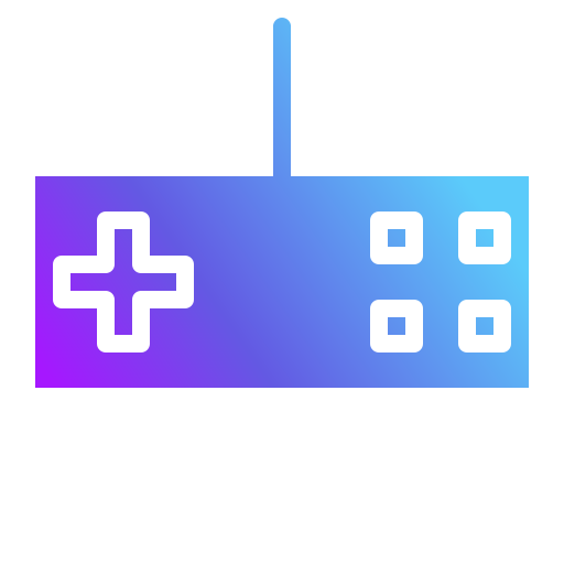 control de juego Generic Flat Gradient icono
