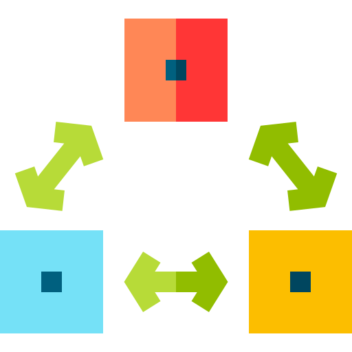 rotación Basic Straight Flat icono