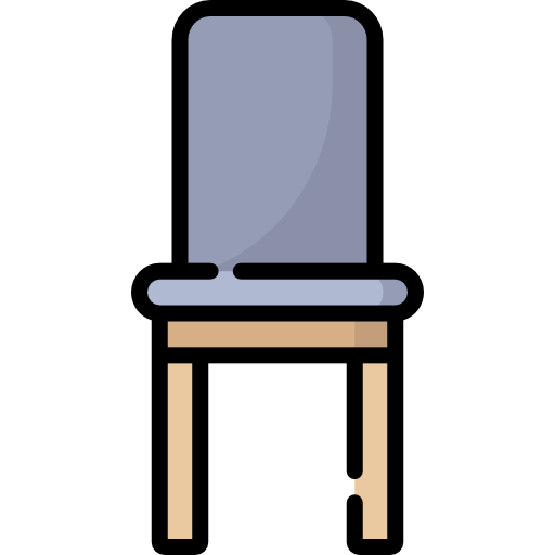 silla del comedor Special Lineal color icono