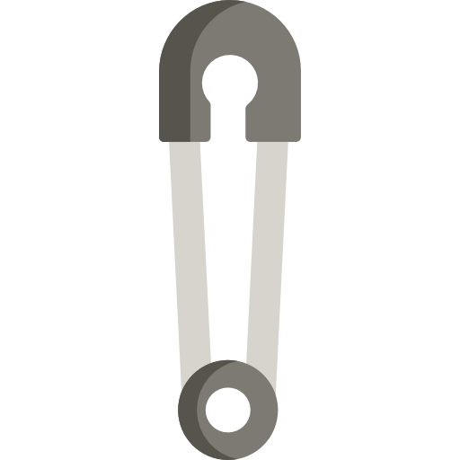 Safety pin Special Flat icon