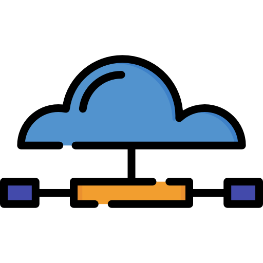 cloud computing Special Lineal color icon