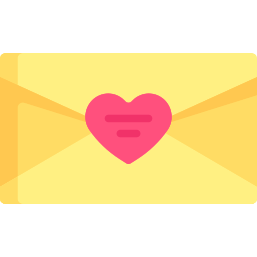 Love letter Special Flat icon