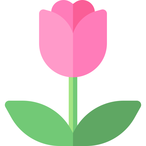 tulipano Basic Rounded Flat icona