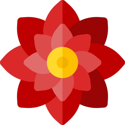 Dahlia Basic Rounded Flat icon